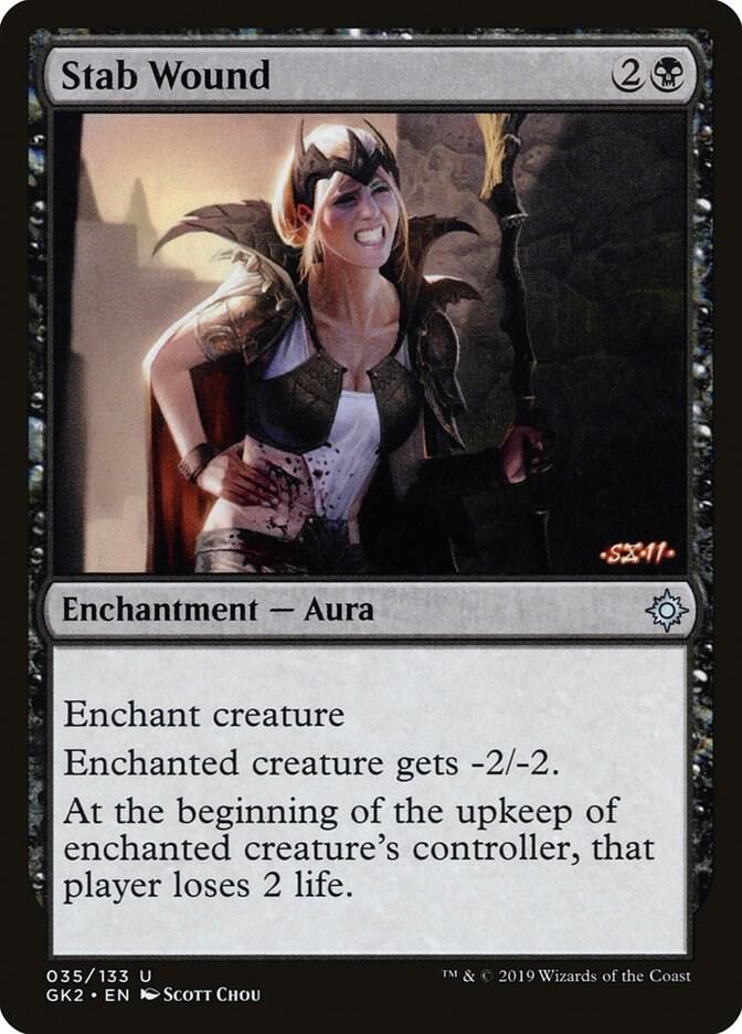 Stab Wound [Ravnica Allegiance: Guild Kits] 35