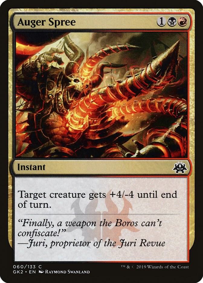 Auger Spree [Ravnica Allegiance: Guild Kits] 60