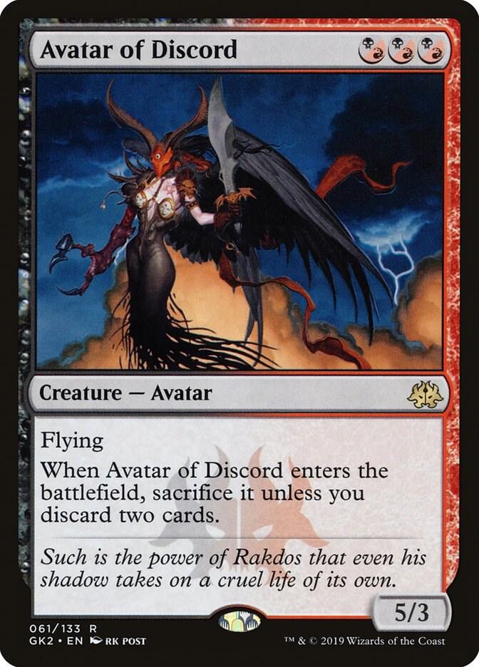 Avatar of Discord [Ravnica Allegiance: Guild Kits] 61