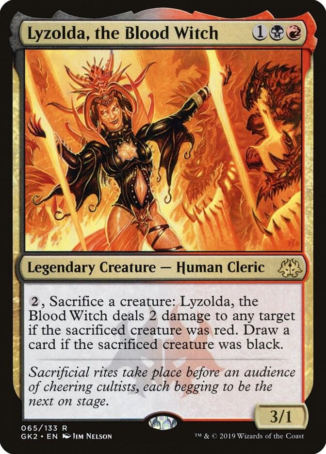 Lyzolda, the Blood Witch [Ravnica Allegiance: Guild Kits] 65