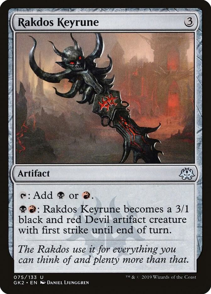 Rakdos Keyrune [Ravnica Allegiance: Guild Kits] 75