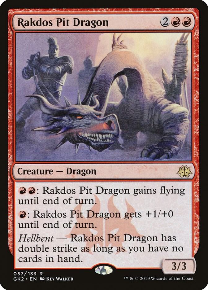 Rakdos Pit Dragon [Ravnica Allegiance: Guild Kits] 57
