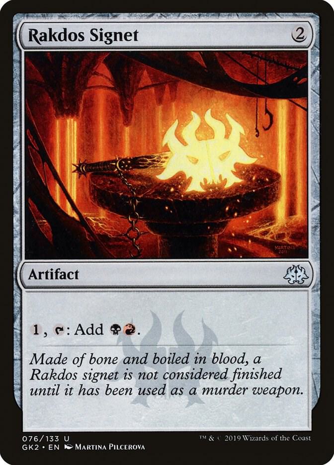 Rakdos Signet [Ravnica Allegiance: Guild Kits] 76