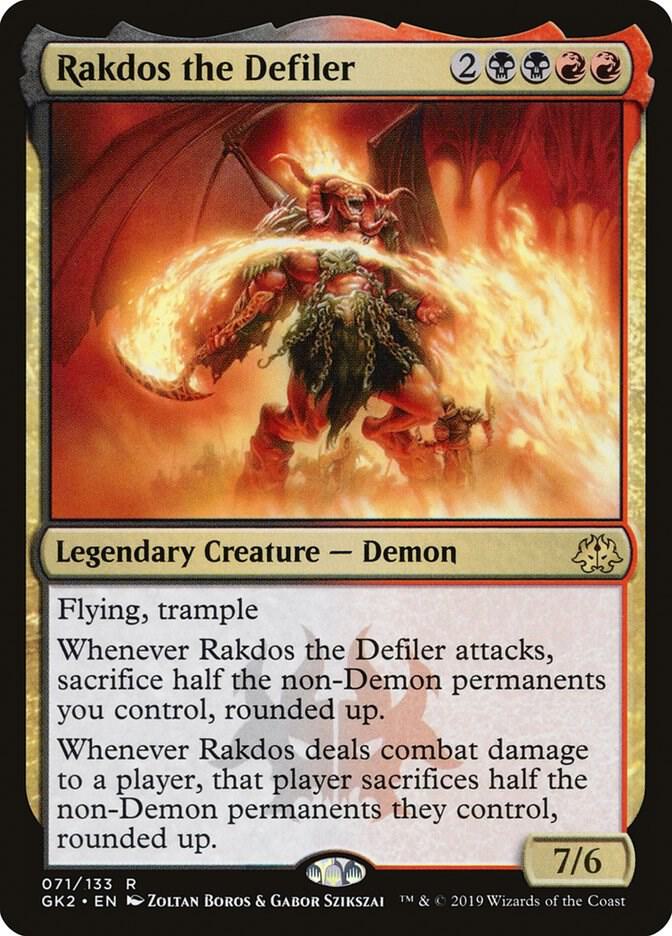 Rakdos the Defiler [Ravnica Allegiance: Guild Kits] 71