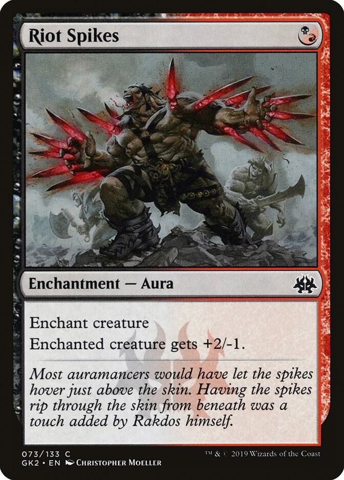 Riot Spikes [Ravnica Allegiance: Guild Kits] 73