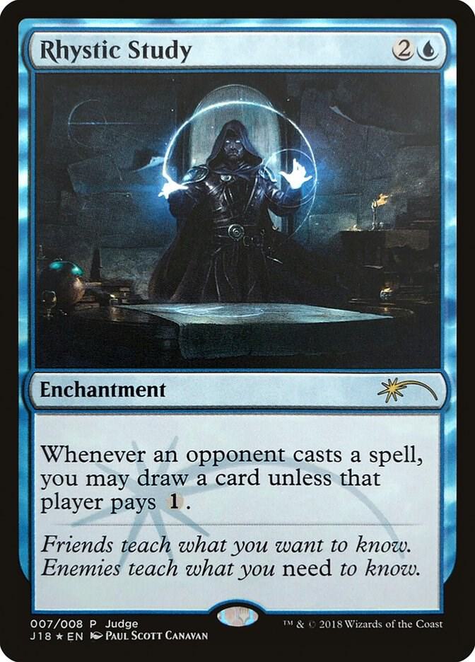 Rhystic Study [Judge Promos] 7