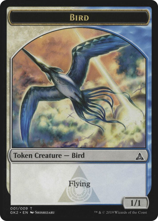 Bird // Thopter Double-Sided Token [Ravnica Allegiance: Guild Kits] 1 // 11