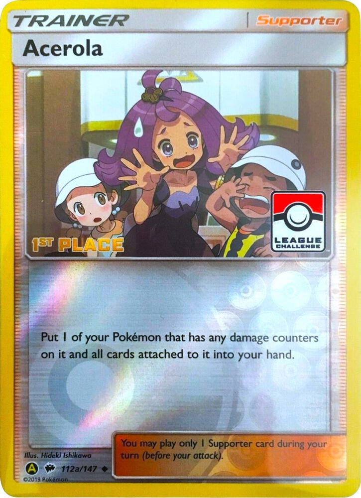 Acerola - 112a/147 (League Challenge) [1st Place] [League & Championship Cards] 112a/147