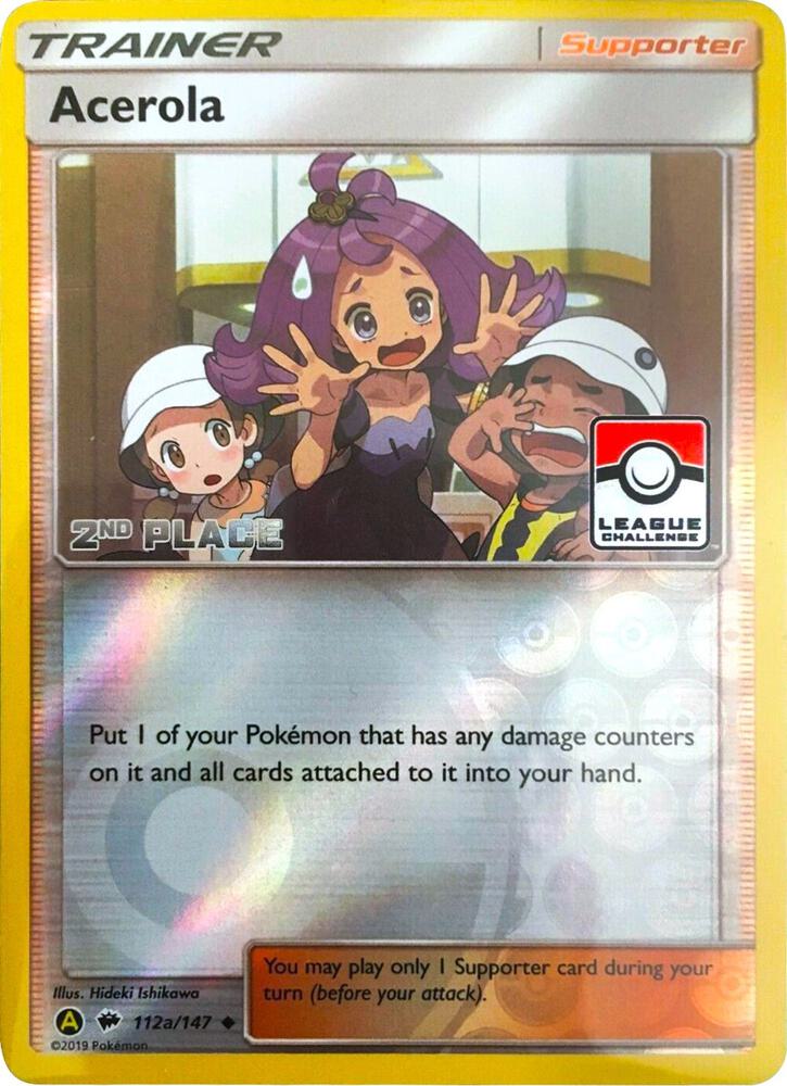 Acerola - 112a/147 (League Challenge) [2nd Place] [League & Championship Cards] 112a/147
