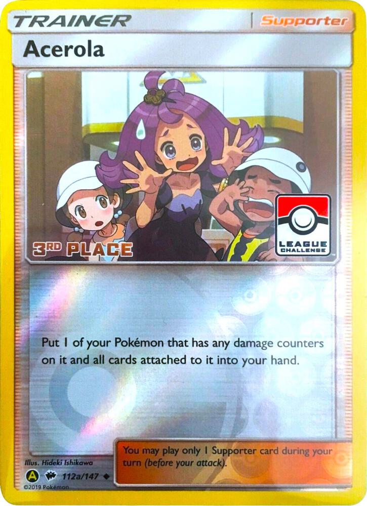 Acerola - 112a/147 (League Challenge) [3rd Place] [League & Championship Cards] 112a/147