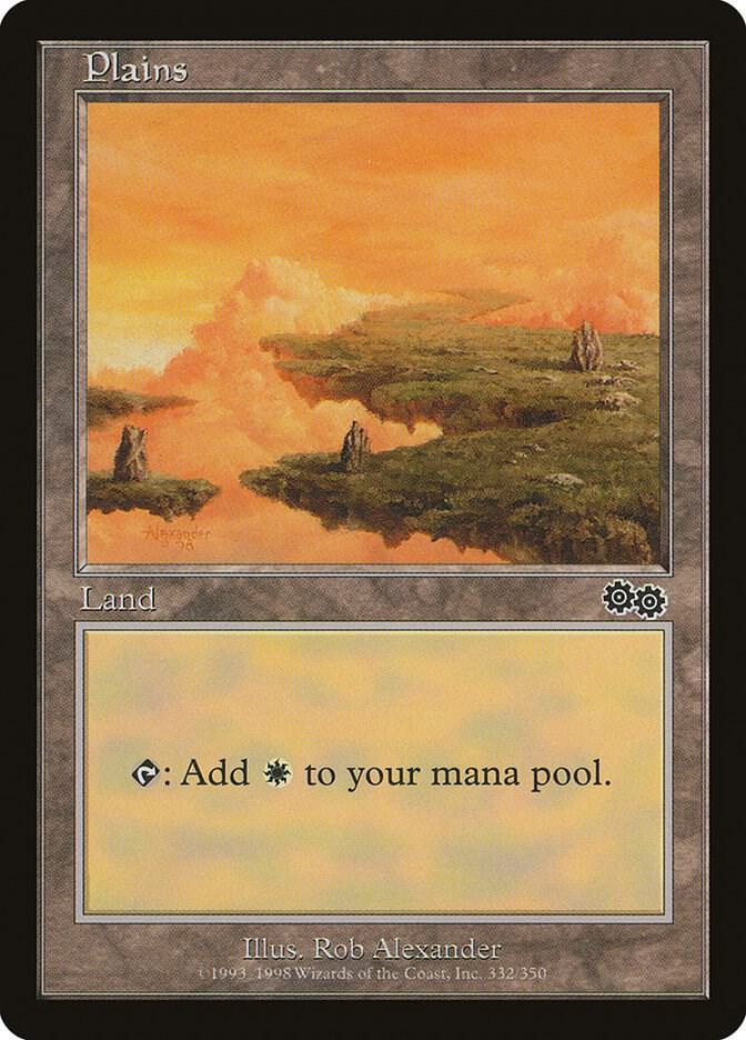 Plains (332) [Urza's Saga] 332