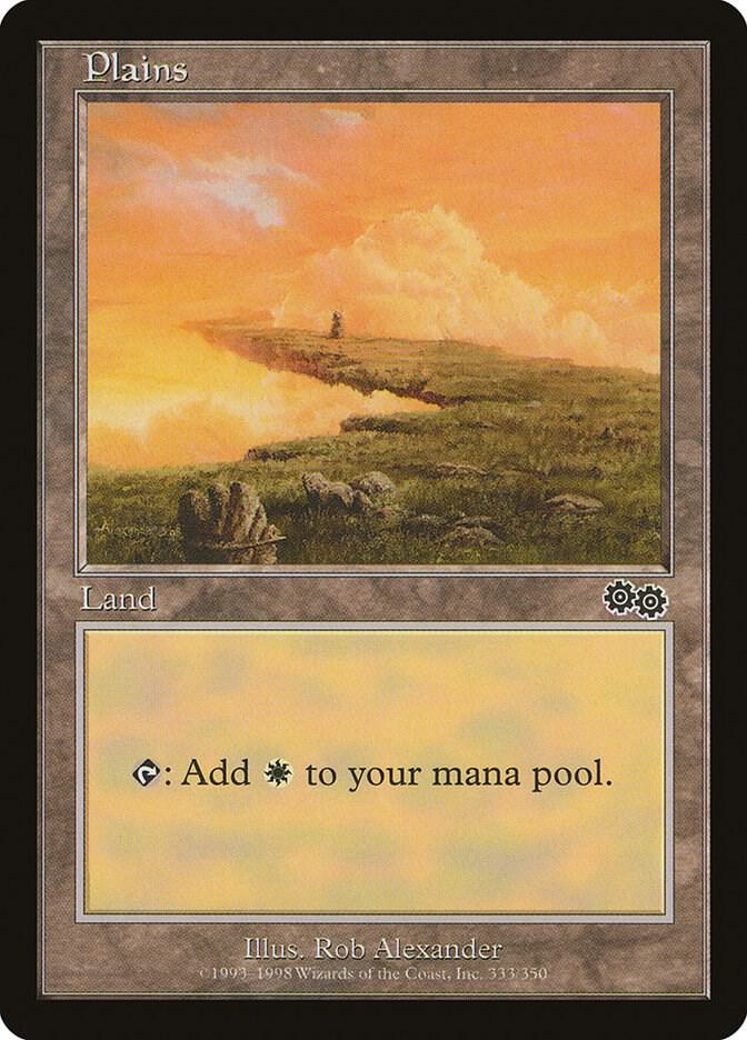 Plains (333) [Urza's Saga] 333