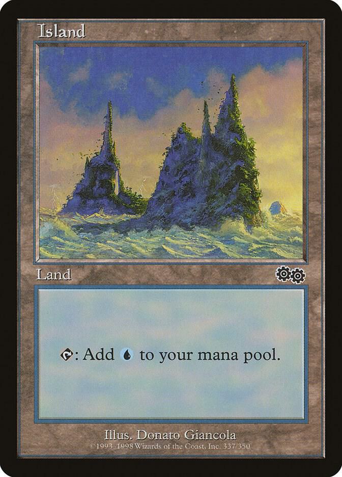 Island (337) [Urza's Saga] 337