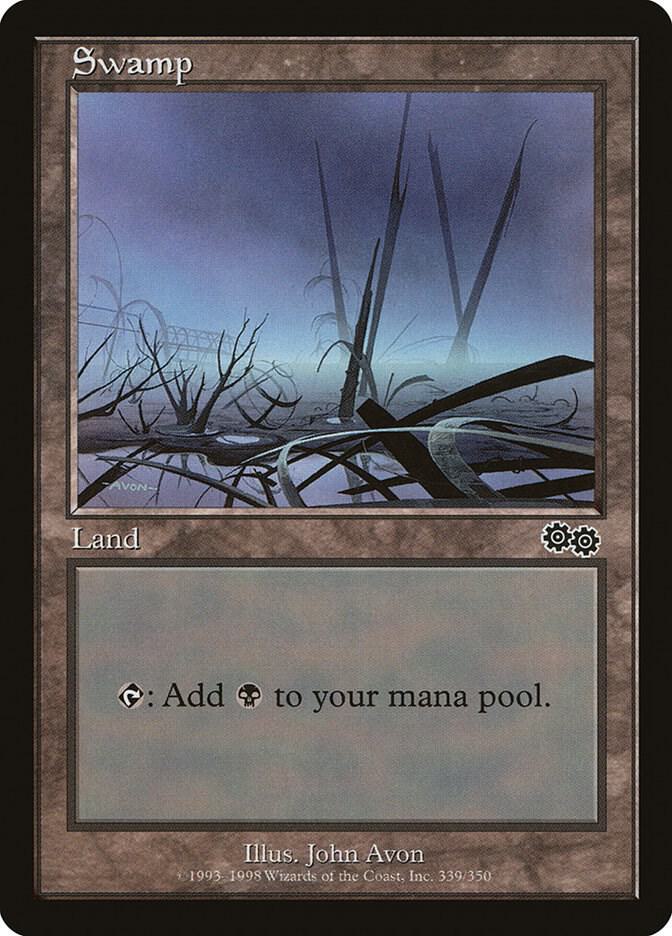 Swamp (339) [Urza's Saga] 339