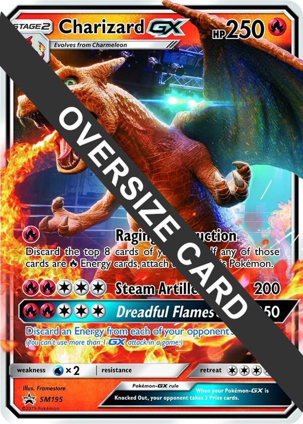 Charizard GX - SM195 (SM Black Star Promo) [Jumbo Cards] SM195