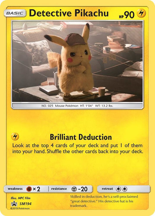 Detective Pikachu - SM194 [SM Promos] SM194