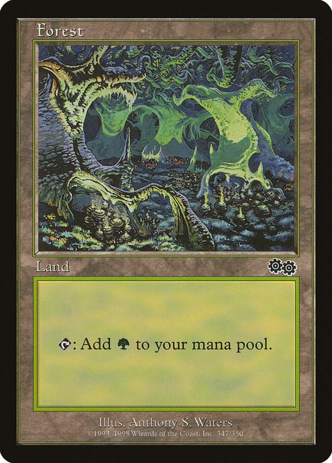 Forest (347) [Urza's Saga] 347