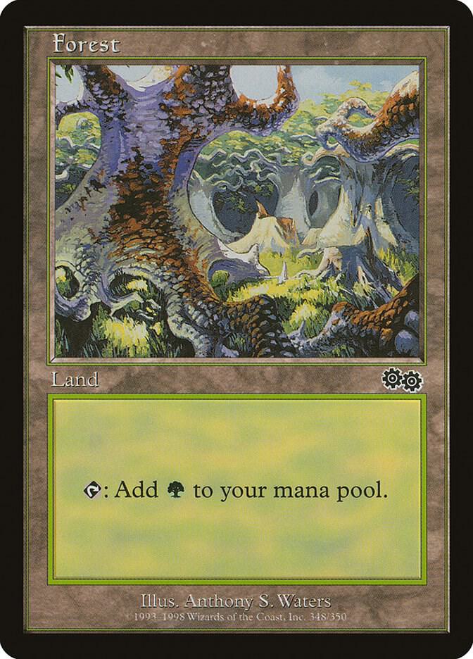 Forest (348) [Urza's Saga] 348