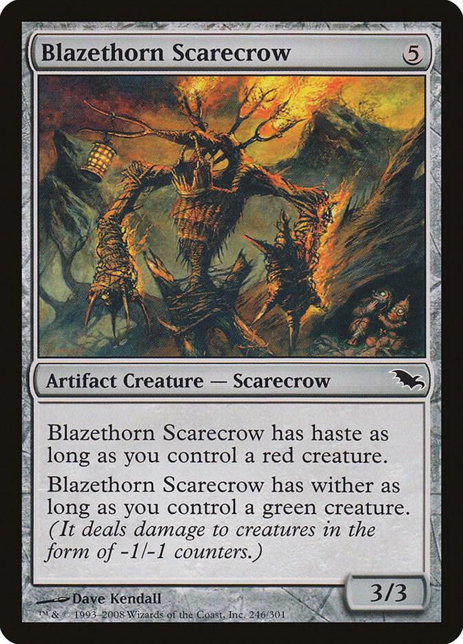 Blazethorn Scarecrow [Shadowmoor] 246