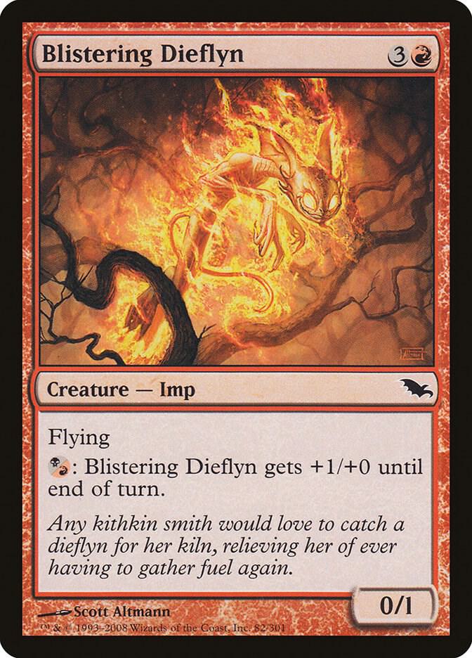 Blistering Dieflyn [Shadowmoor] 82