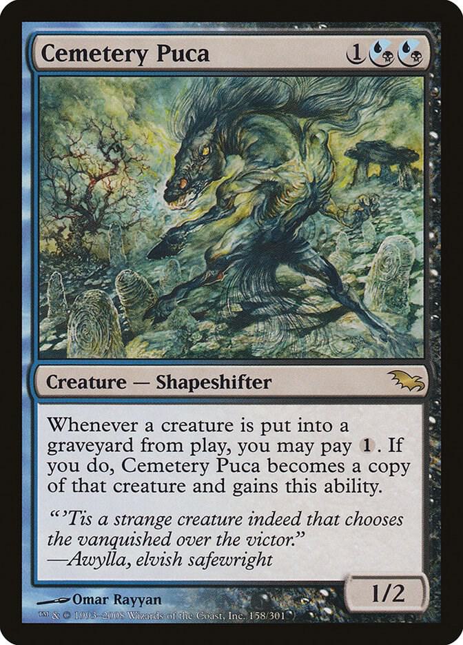 Cemetery Puca [Shadowmoor] 158