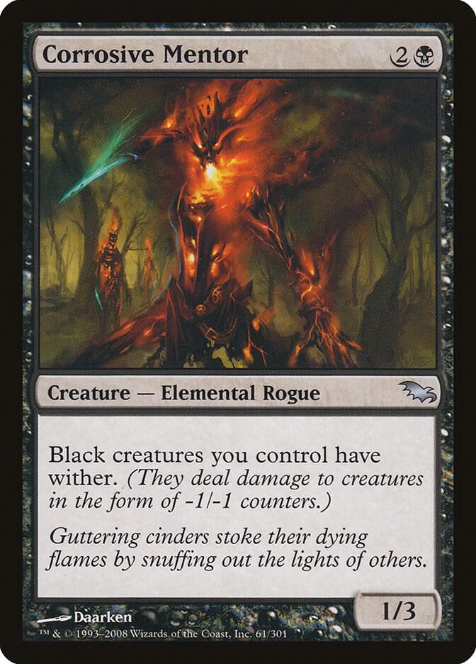 Corrosive Mentor [Shadowmoor] 61