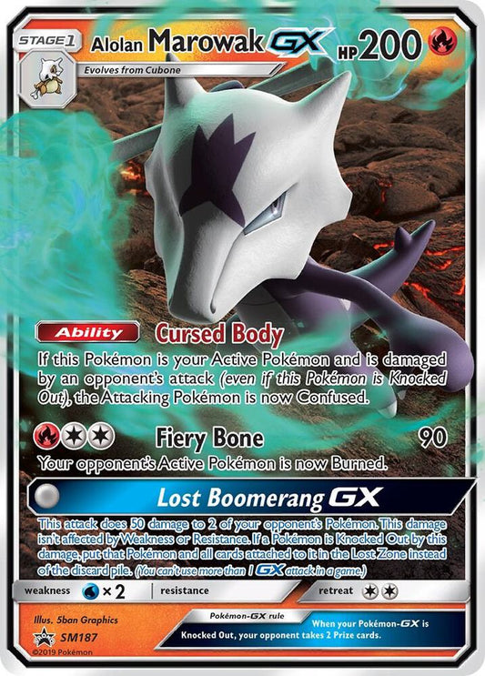 Alolan Marowak GX - SM187 [SM Promos] SM187
