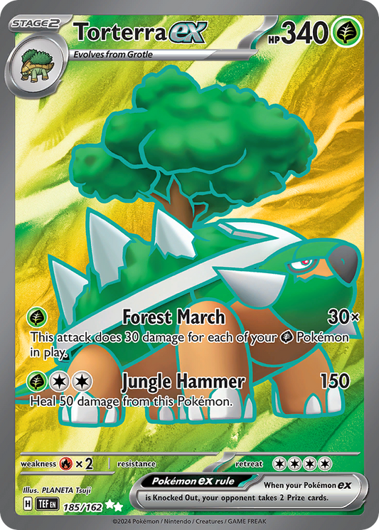 Torterra ex - 185/162 Temporal Forces