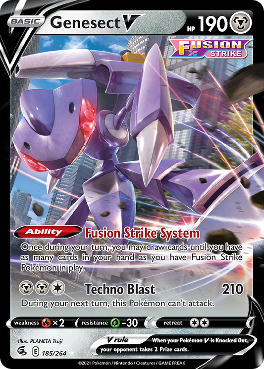 Genesect V - 185/264 Fusion Strike