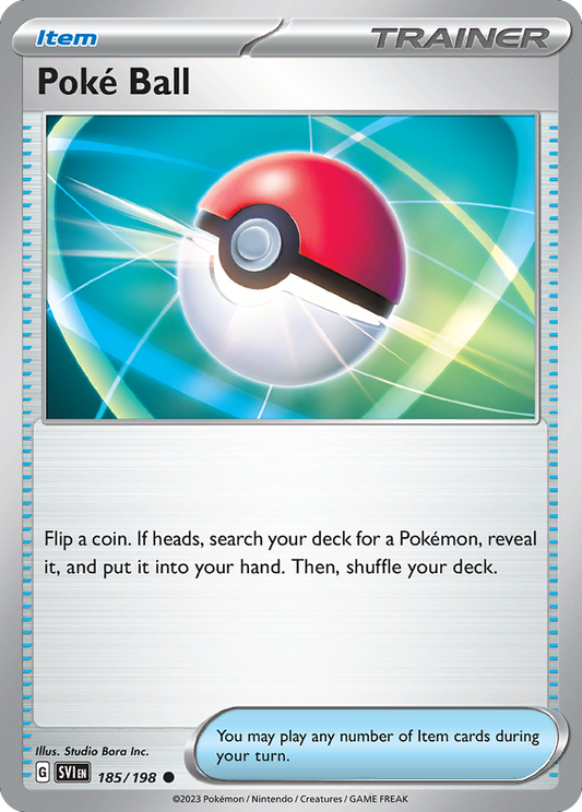 Poké Ball - 185/198 Scarlet & Violet