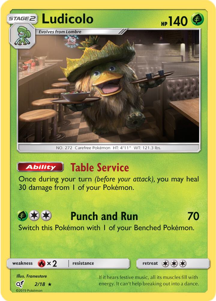 Ludicolo [Detective Pikachu] 2/18