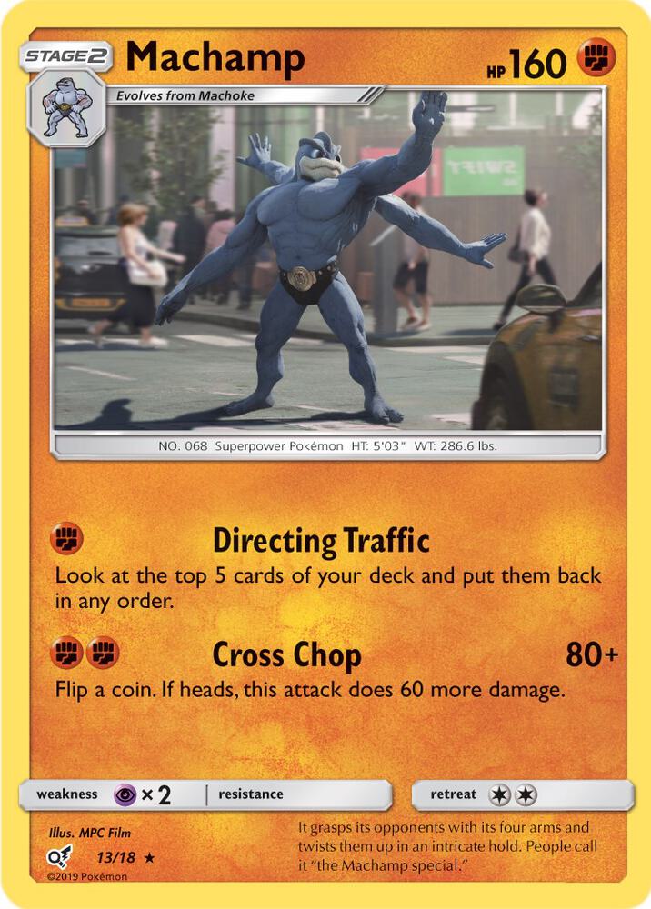 Machamp [Detective Pikachu] 13/18