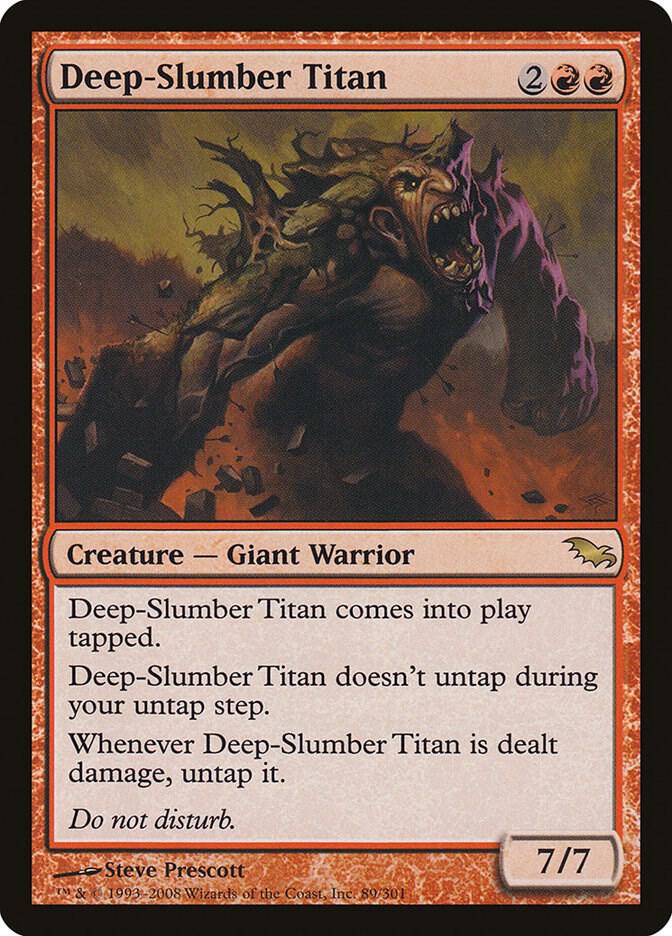Deep-Slumber Titan [Shadowmoor] 89
