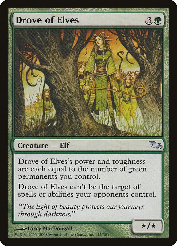 Drove of Elves [Shadowmoor] 112