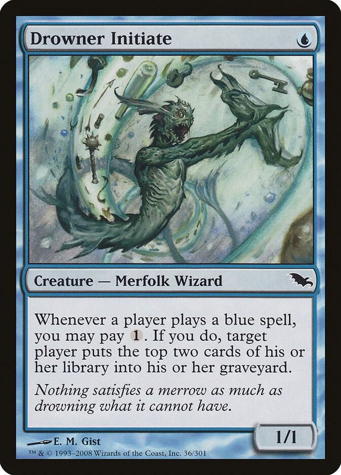 Drowner Initiate [Shadowmoor] 36