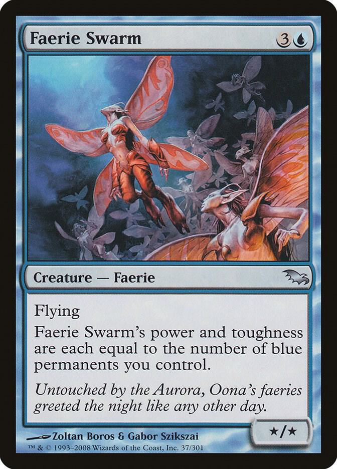 Faerie Swarm [Shadowmoor] 37