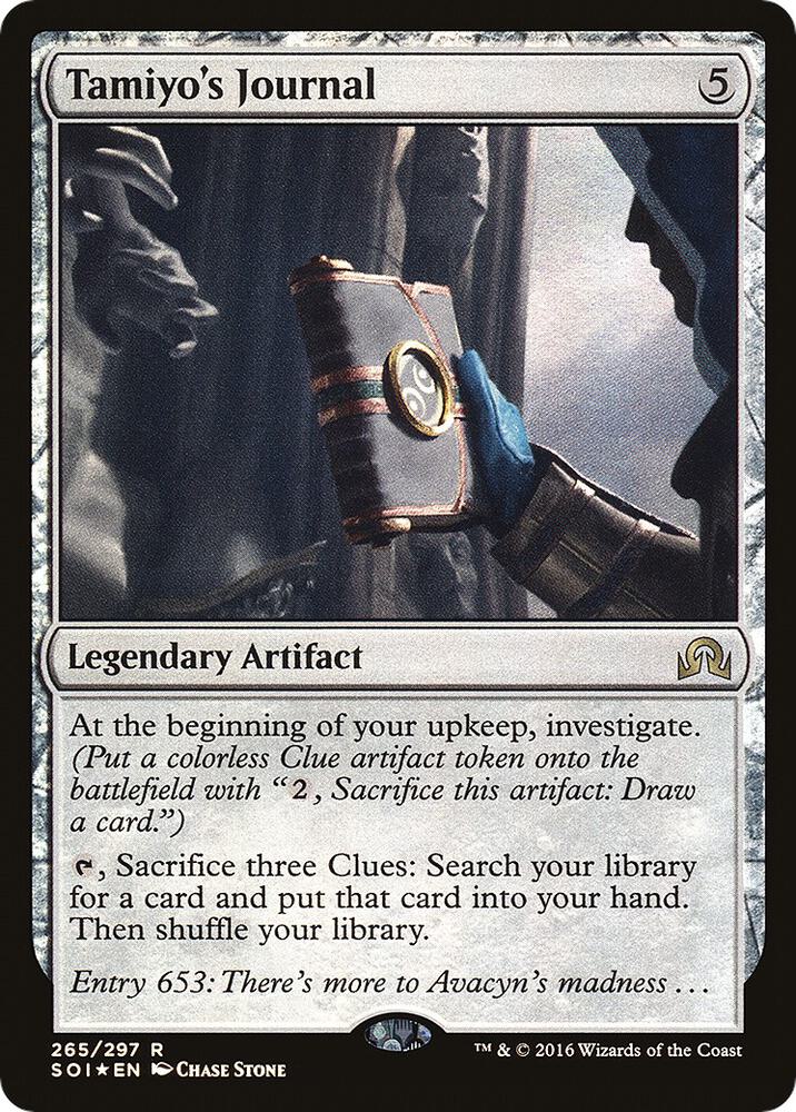 Tamiyo's Journal (Entry 653) [Shadows over Innistrad] 265