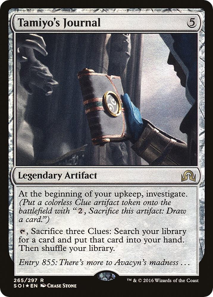 Tamiyo's Journal (Entry 855) [Shadows over Innistrad] 265
