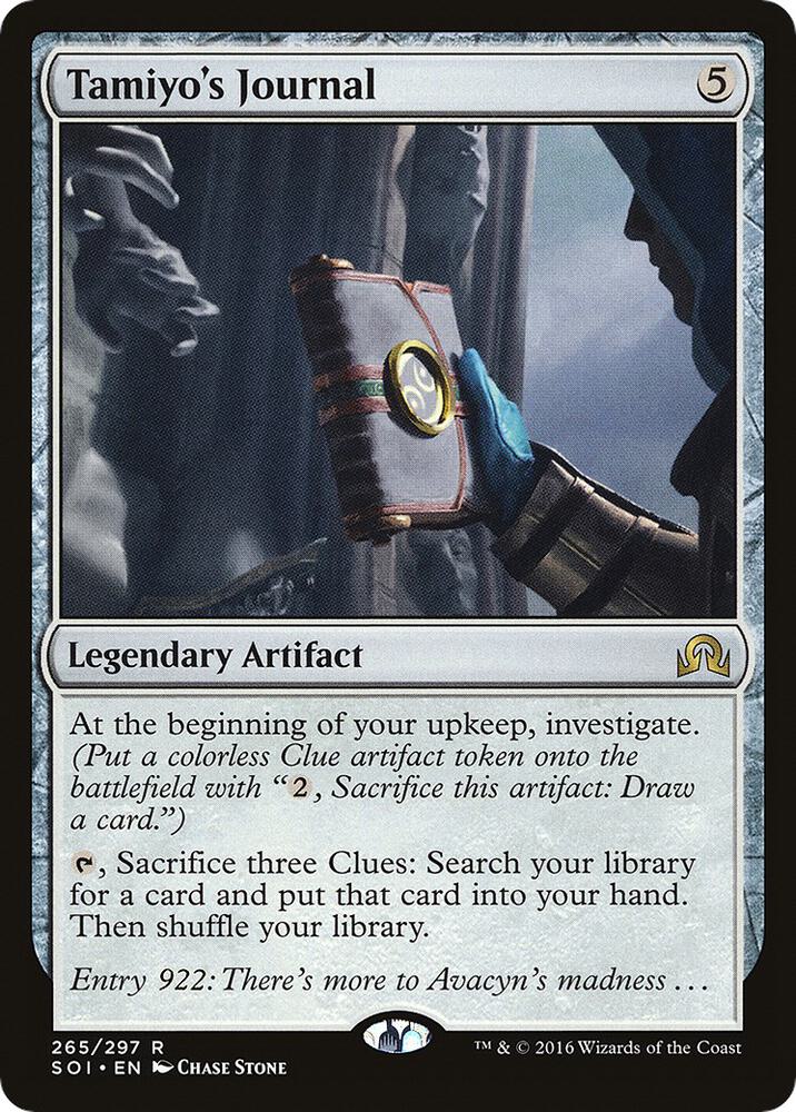 Tamiyo's Journal (Entry 922) [Shadows over Innistrad] 265