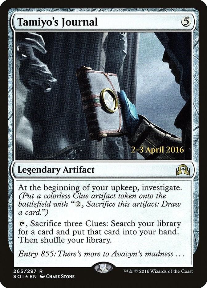Tamiyo's Journal (Entry 855) [Prerelease Cards] 265