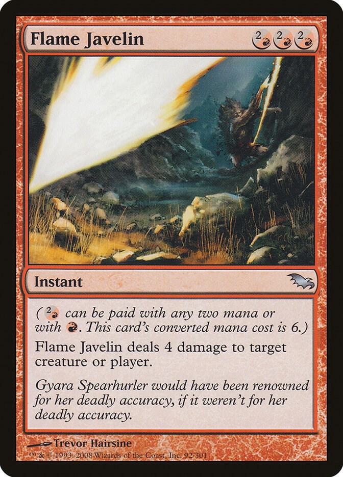 Flame Javelin [Shadowmoor] 92