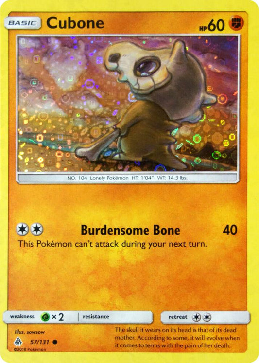Cubone - 57/131 (General Mills Promo) [Miscellaneous Cards & Products] 057/131