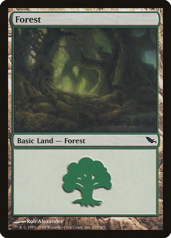 Forest (299) [Shadowmoor] 299