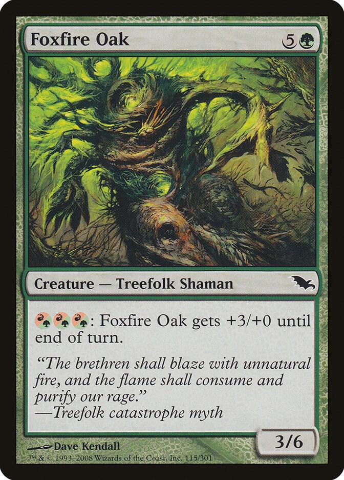 Foxfire Oak [Shadowmoor] 115