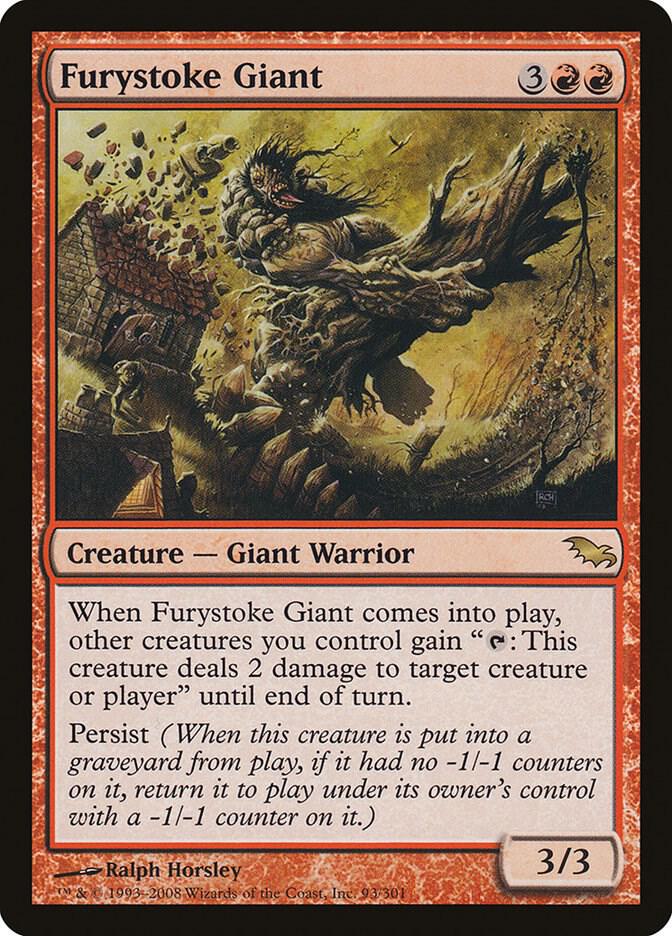 Furystoke Giant [Shadowmoor] 93