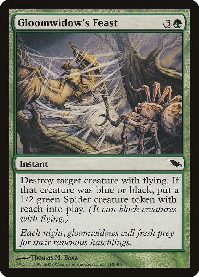 Gloomwidow's Feast [Shadowmoor] 118