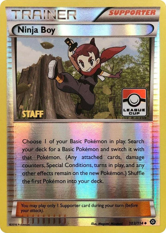 Ninja Boy - 103/114 (League Cup) [Staff] [League & Championship Cards] 103/114