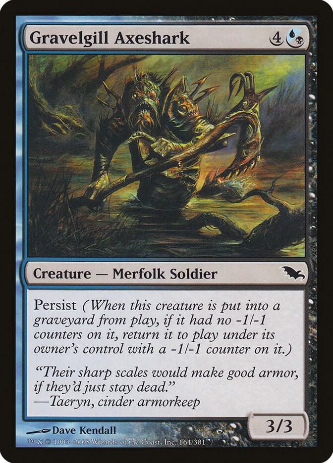 Gravelgill Axeshark [Shadowmoor] 164