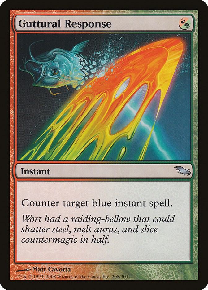Guttural Response [Shadowmoor] 208