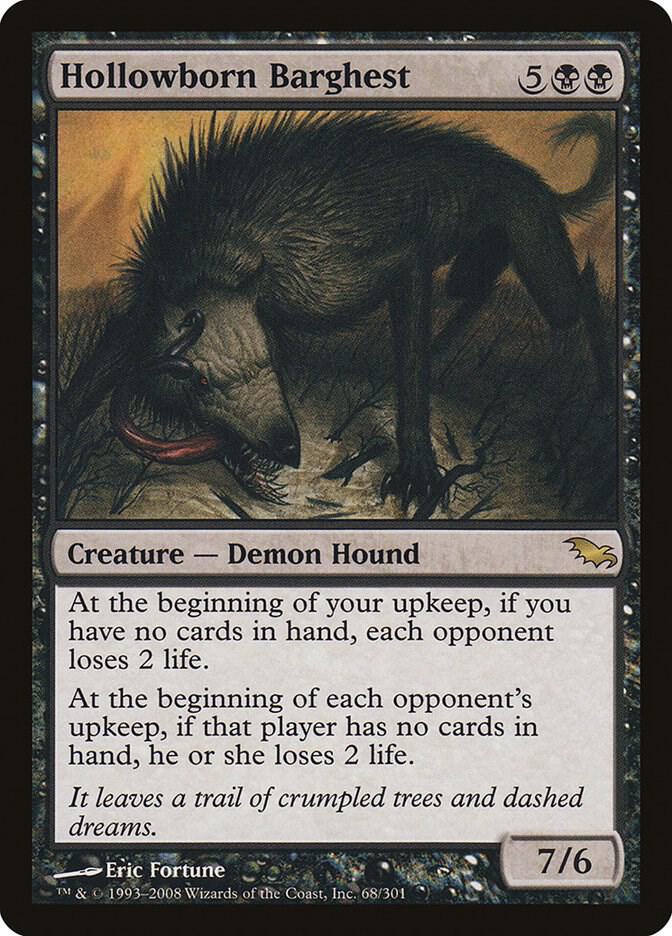Hollowborn Barghest [Shadowmoor] 68
